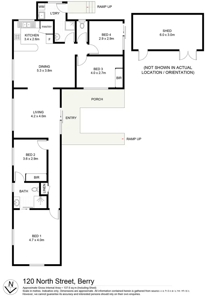 Floorplan of Homely house listing, 120 North Street, Berry NSW 2535