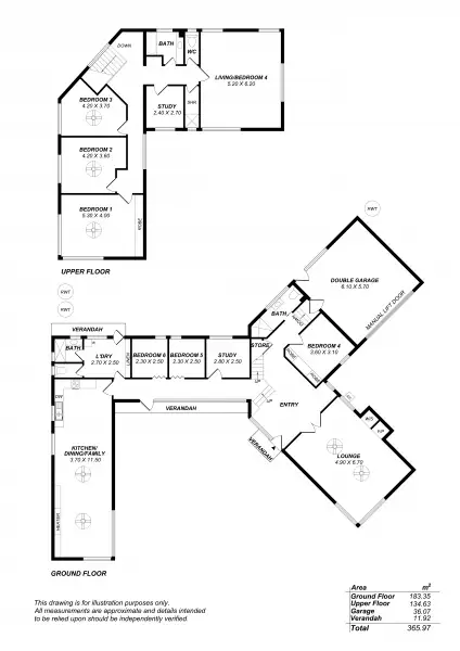 Floorplan of Homely house listing, 10-12 Vernon Crescent, Maslin Beach SA 5170