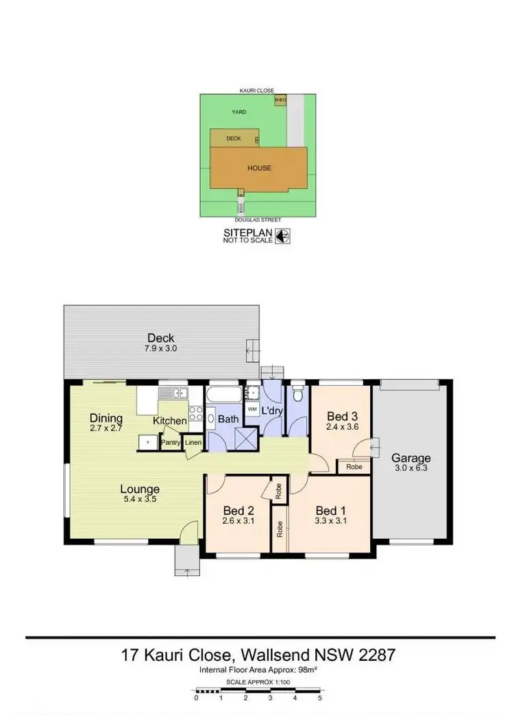 Floorplan of Homely house listing, 93 Douglas Street, Wallsend NSW 2287