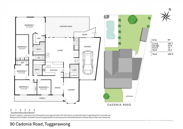 Floorplan of Homely house listing, 90 Cadonia Road, Tuggerawong NSW 2259