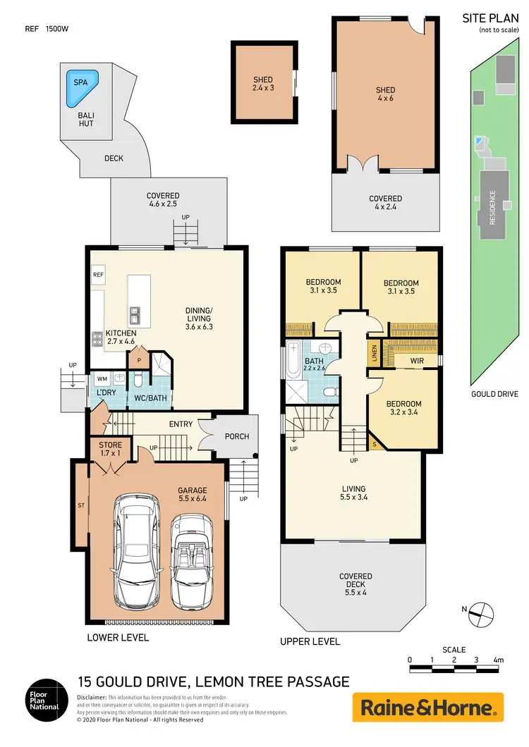 Floorplan of Homely house listing, 15 Gould Drive, Lemon Tree Passage NSW 2319