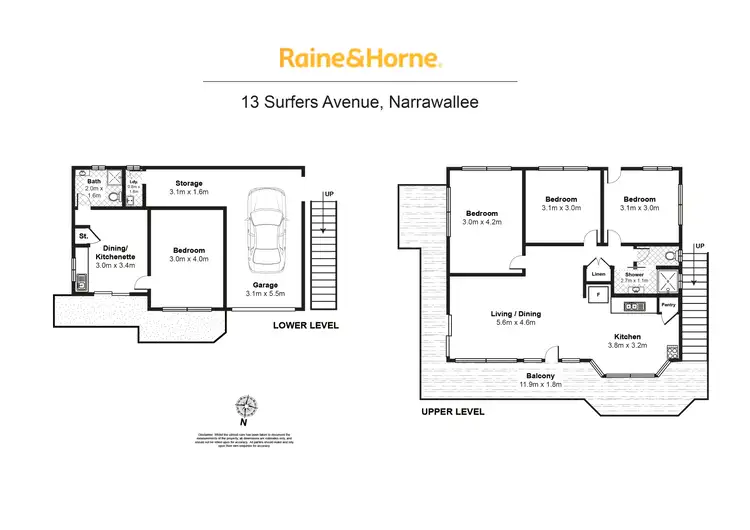 Floorplan of Homely house listing, 13 Surfers Avenue, Narrawallee NSW 2539