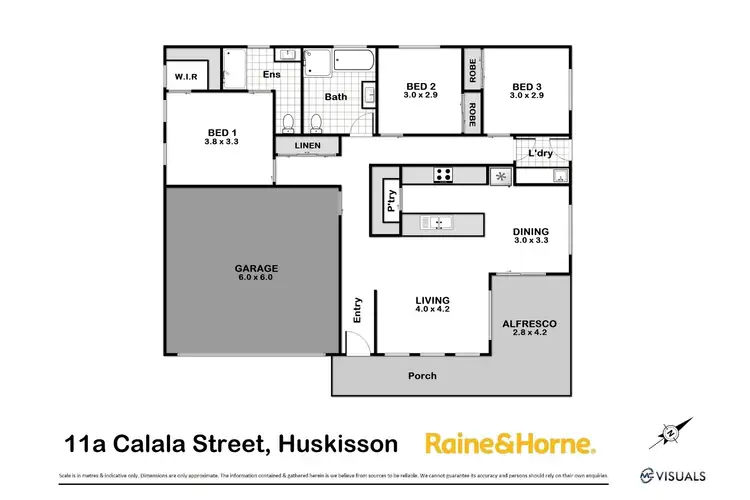 Floorplan of Homely house listing, 11A Calala Street, Huskisson NSW 2540