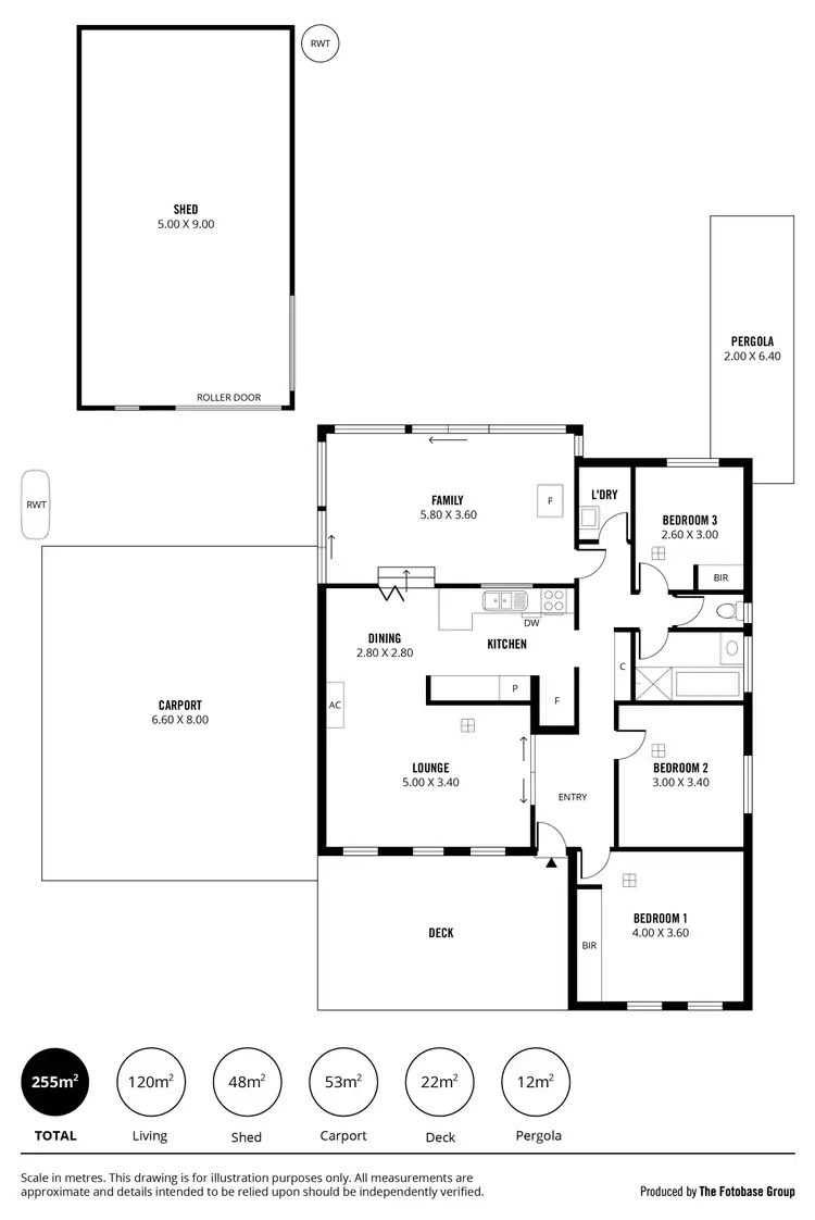 Floorplan of Homely house listing, 2 Plimsoll Road, Seaford SA 5169