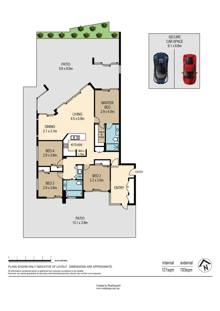 Floorplan of Homely apartment listing, 3/36 Underhill Avenue, Indooroopilly QLD 4068