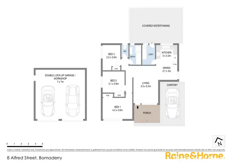 Floorplan of Homely house listing, 8 Alfred Street, Bomaderry NSW 2541