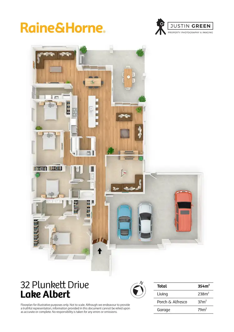 Floorplan of Homely house listing, 32 Plunkett Drive, Lake Albert NSW 2650