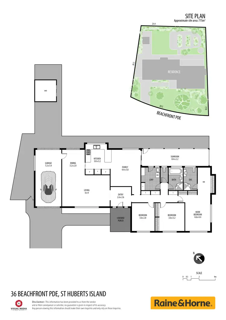 Floorplan of Homely house listing, 36 Beachfront Parade, St Huberts Island NSW 2257