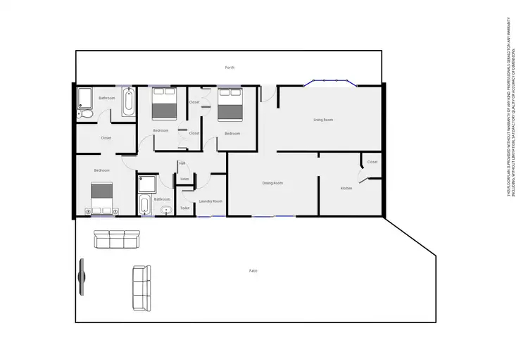 Floorplan of Homely house listing, 370 Place Road, Woorree WA 6530