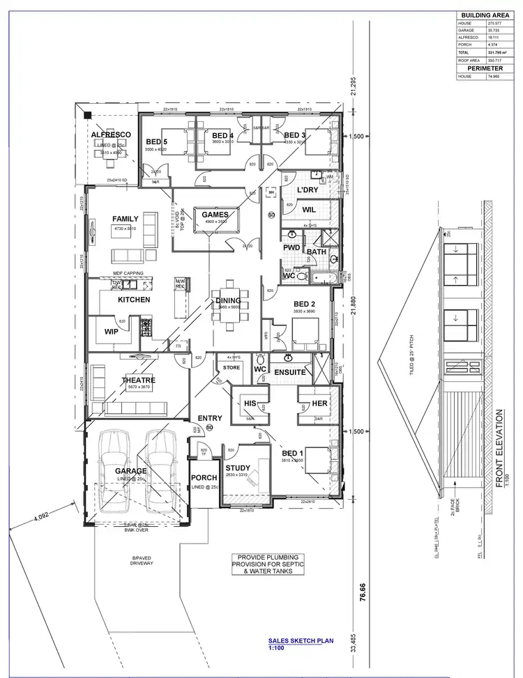 Floorplan of Homely house listing, Address available on request