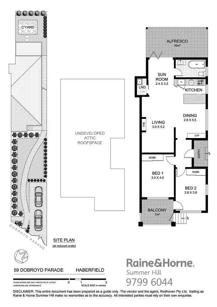 Floorplan of Homely house listing, 59 Dobroyd Parade, Haberfield NSW 2045