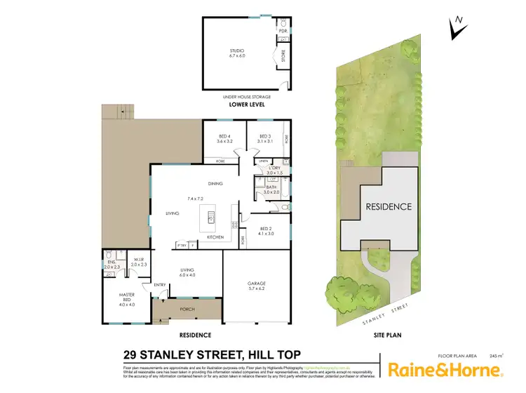 Floorplan of Homely house listing, 29 Stanley Street, Hill Top NSW 2575