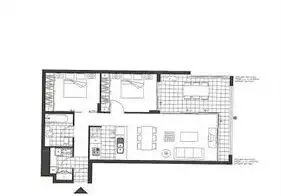 Floorplan of Homely unit listing, 3073/3 Parkland Boulevard, Brisbane City QLD 4000