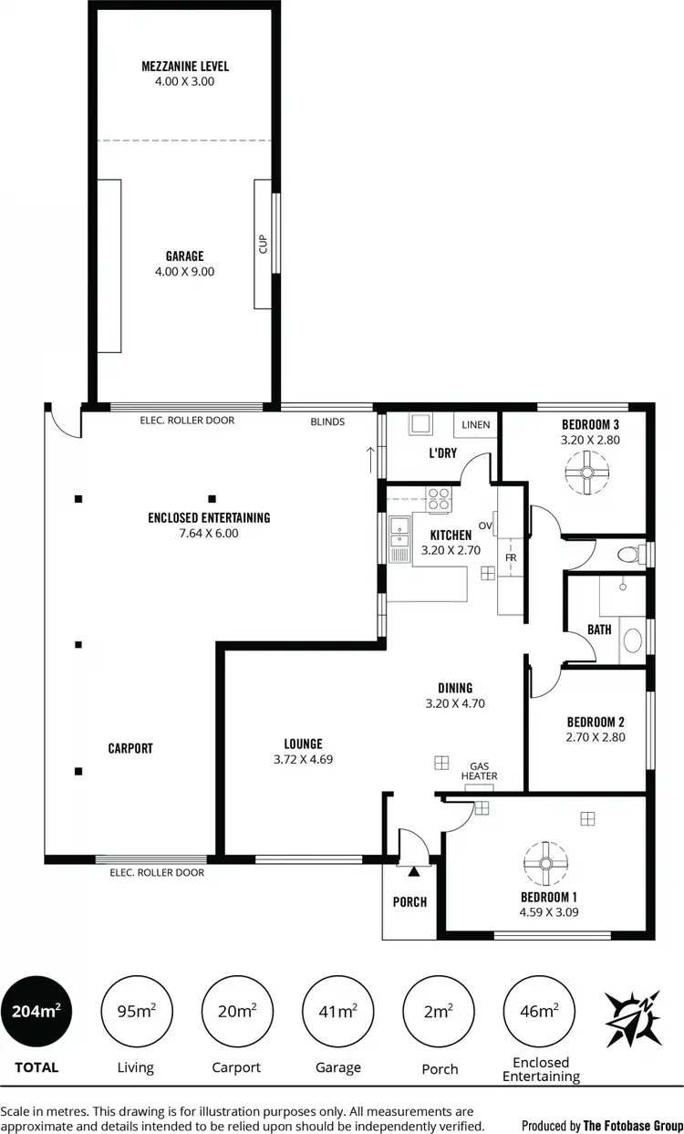 Floorplan of Homely house listing, 49 Mawson Circuit, Woodcroft SA 5162