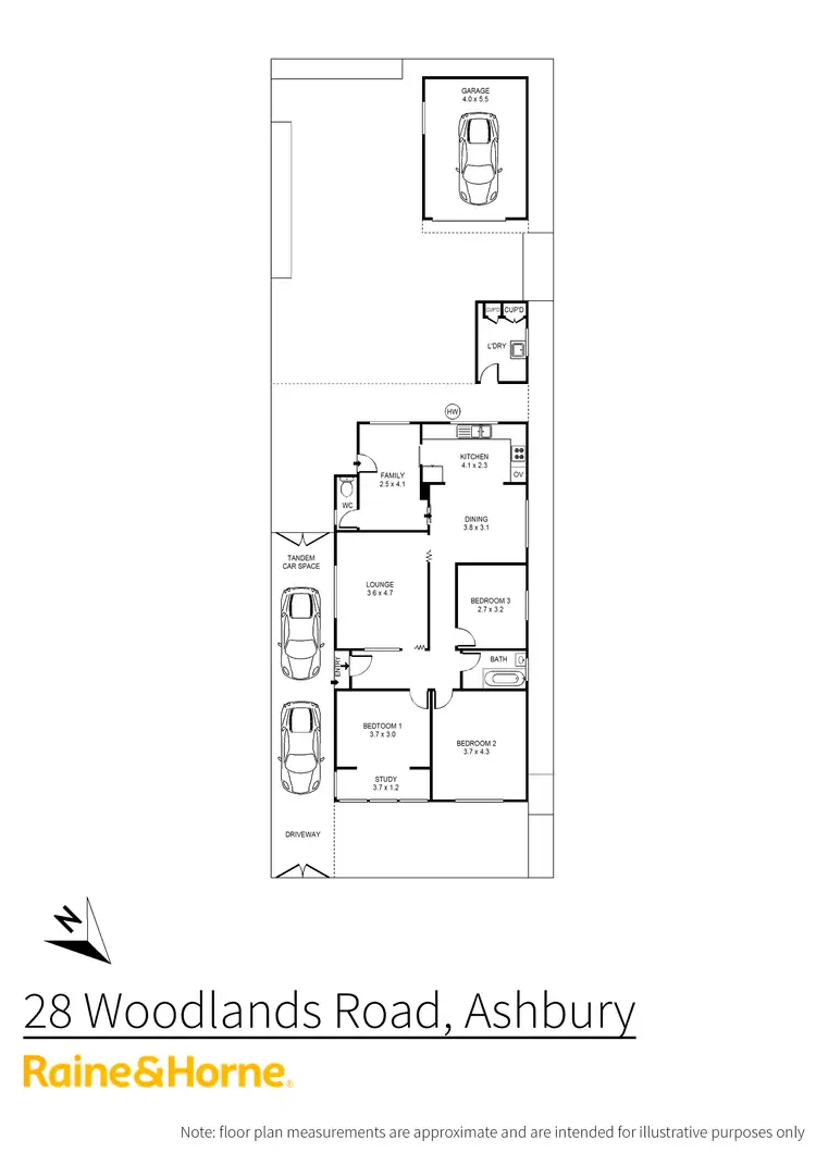 Floorplan of Homely house listing, 28 Woodlands Road, Ashbury NSW 2193