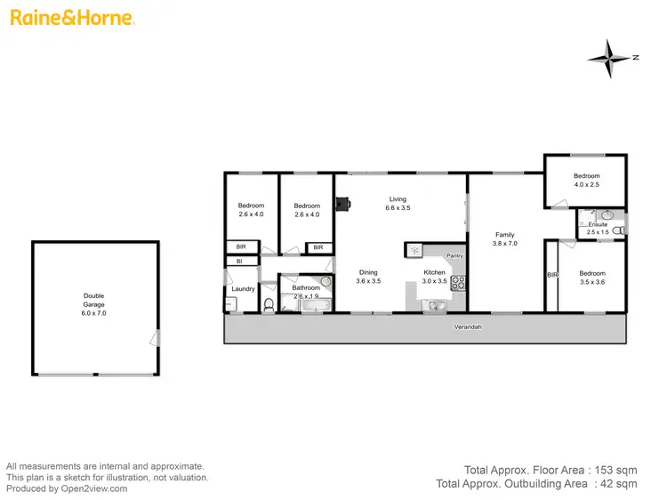 Floorplan of Homely house listing, 6 Whitefoord Parade, Dodges Ferry TAS 7173