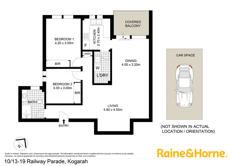 Floorplan of Homely unit listing, 10/13-19 Railway Street, Kogarah NSW 2217