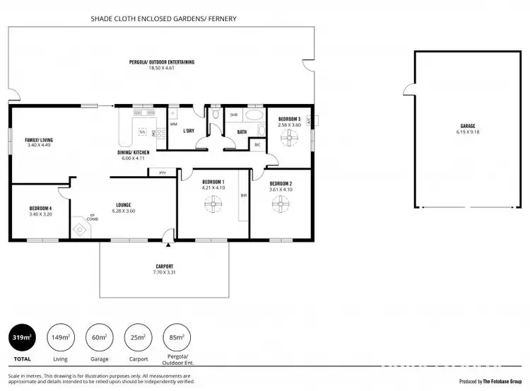 Floorplan of Homely house listing, 20 Lawson Road, Kalbeeba SA 5118