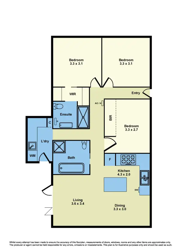 Floorplan of Homely house listing, 20 Sunhill Crescent, Ardeer VIC 3022