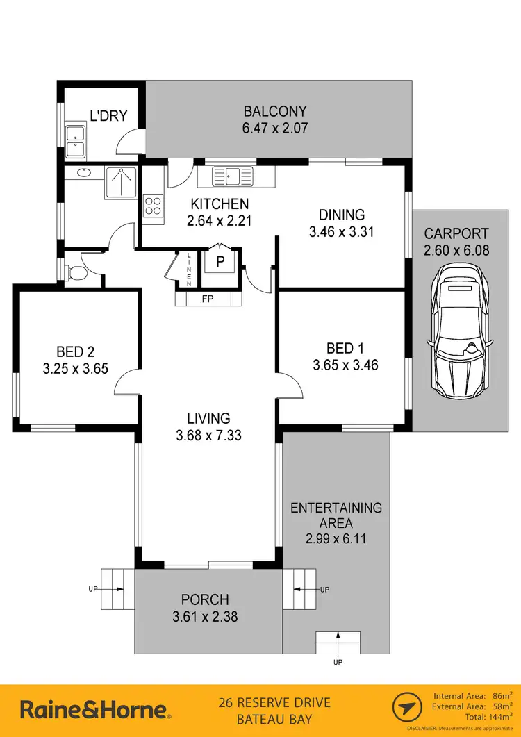 Floorplan of Homely house listing, 26 Reserve Drive, Bateau Bay NSW 2261