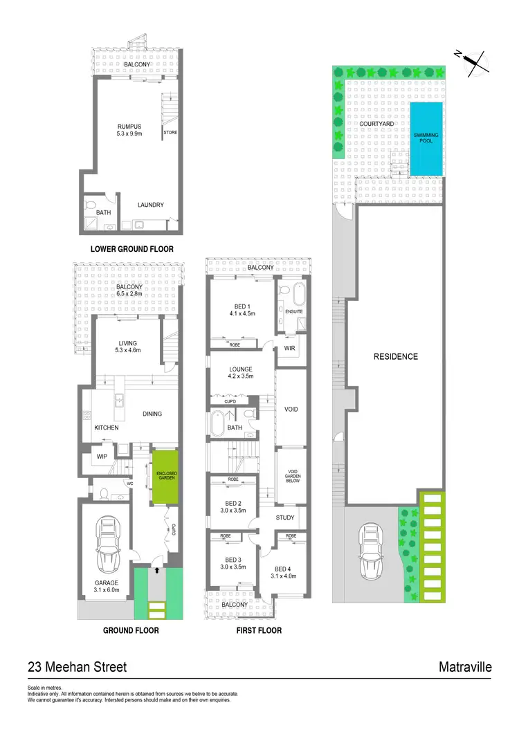 Floorplan of Homely house listing, 23 Meehan Street, Matraville NSW 2036