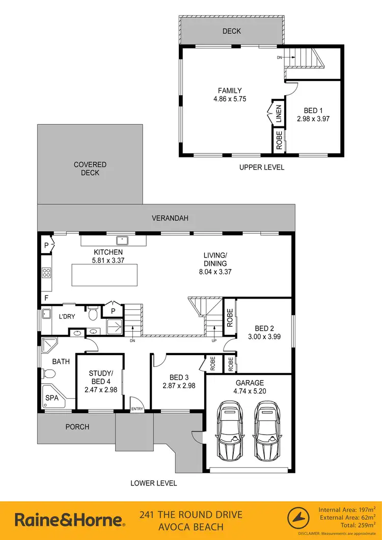 Floorplan of Homely house listing, 241 The Round Drive, Avoca Beach NSW 2251