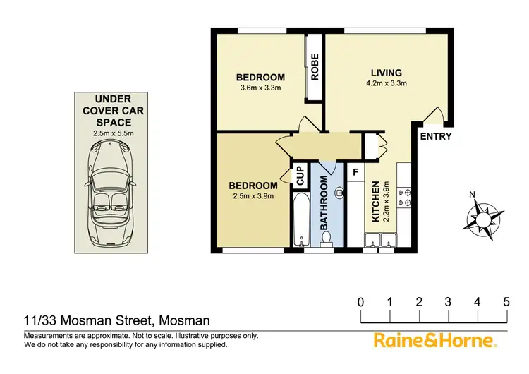 Floorplan of Homely apartment listing, 11/33 Mosman Street, Mosman NSW 2088