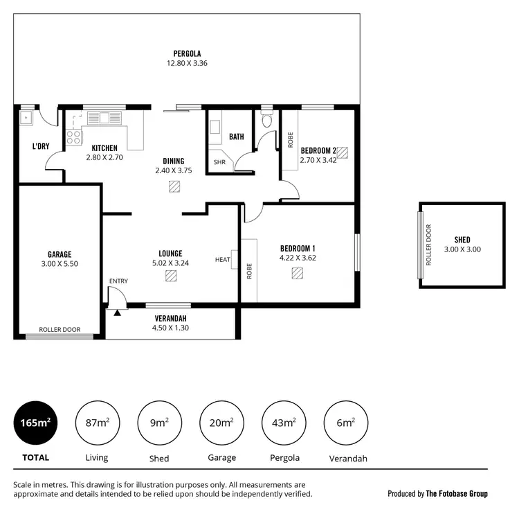 Floorplan of Homely unit listing, 5/29 Whiting Road, St Agnes SA 5097