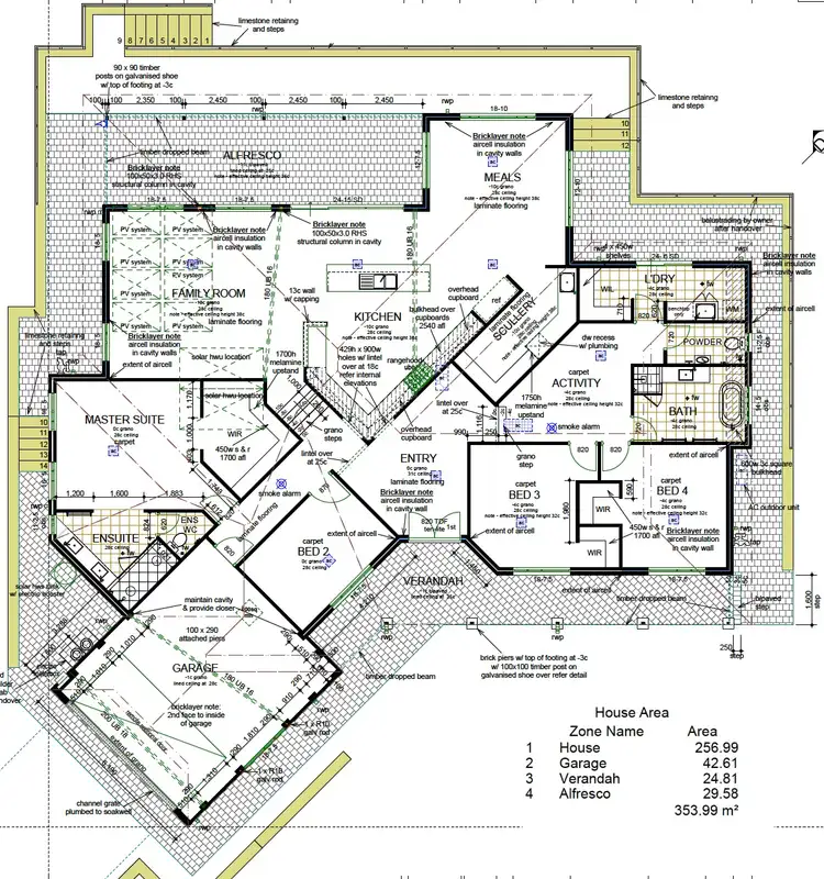 Floorplan of Homely house listing, 1 Observation Circle, Bedfordale WA 6112