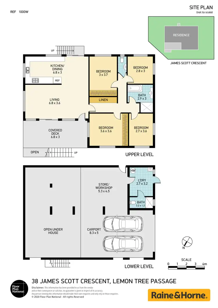 Floorplan of Homely house listing, 38 James Scott Crescent, Lemon Tree Passage NSW 2319
