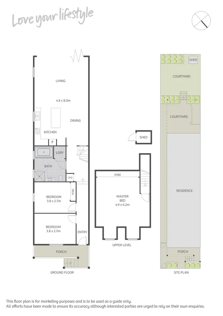 Floorplan of Homely house listing, 19 Bray Street, Erskineville NSW 2043