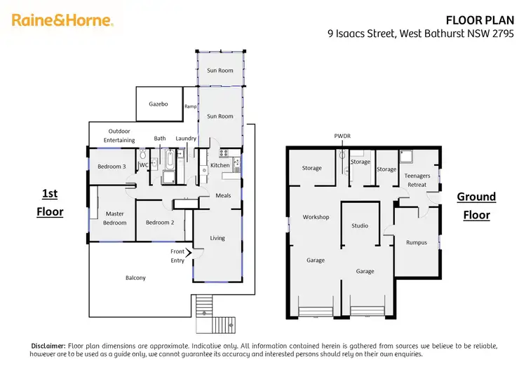 Floorplan of Homely house listing, 9 Isaacs Street, West Bathurst NSW 2795