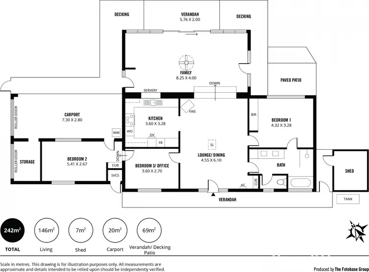 Floorplan of Homely house listing, 42 Nicolle Road, Clarendon SA 5157