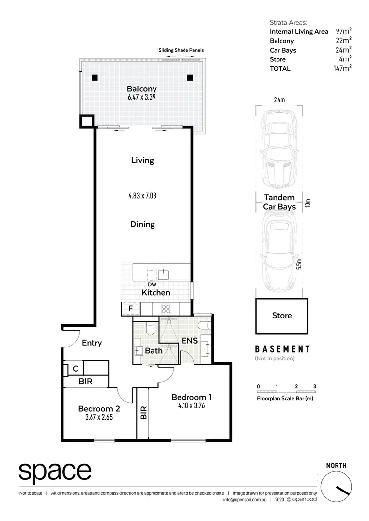 Floorplan of Homely apartment listing, 9/6 Tasker Place, North Fremantle WA 6159