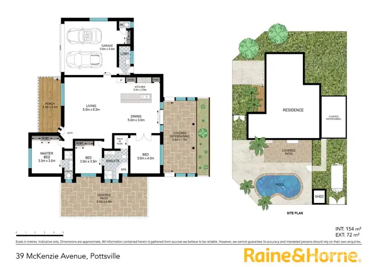 Floorplan of Homely house listing, 39 McKenzie Avenue, Pottsville NSW 2489