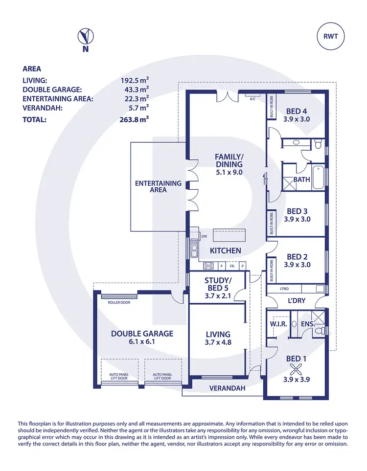 Floorplan of Homely house listing, 7 Tilly Street, Mount Barker SA 5251
