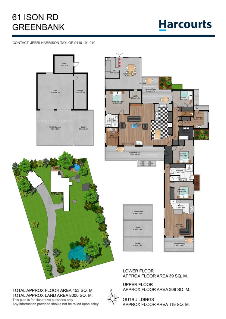 Floorplan of Homely house listing, 61-67 Ison Road, Greenbank QLD 4124
