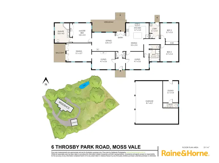 Floorplan of Homely house listing, 6 Throsby Park Road, Moss Vale NSW 2577