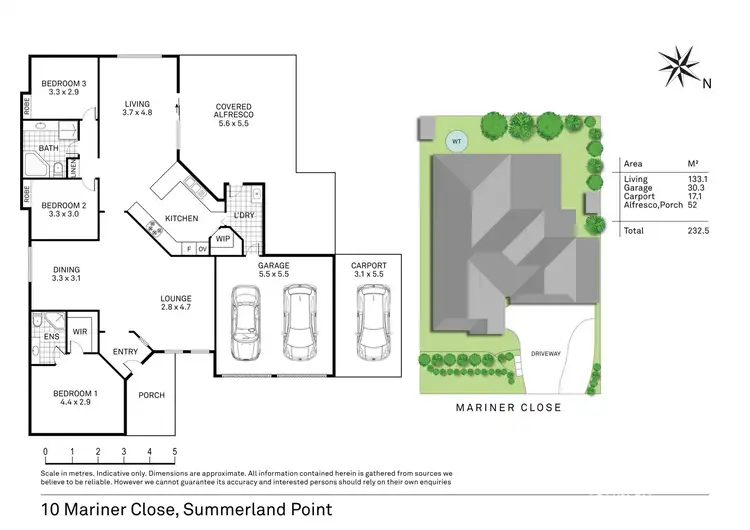 Floorplan of Homely house listing, 10 Mariner Close, Summerland Point NSW 2259