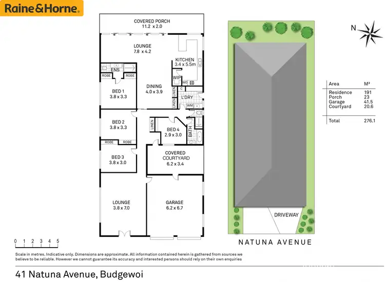 Floorplan of Homely house listing, 41 Natuna Avenue, Budgewoi NSW 2262
