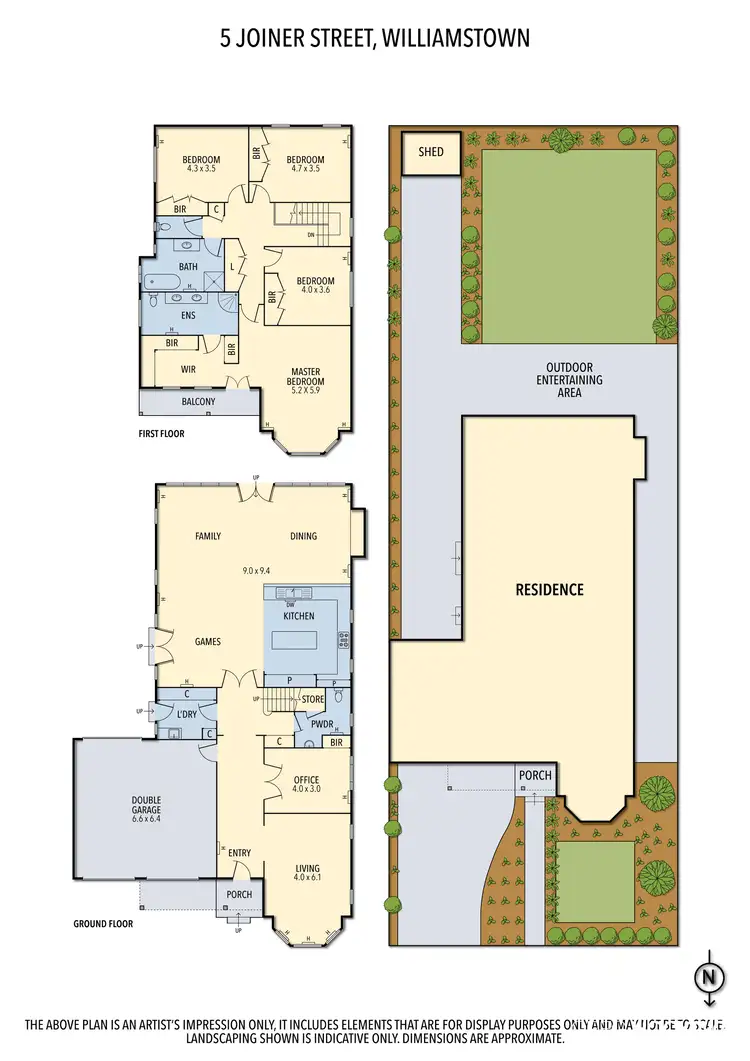 Floorplan of Homely house listing, 5 Joiner Street, Williamstown VIC 3016