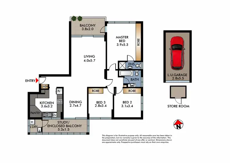 Floorplan of Homely apartment listing, 21/35-37 Flood Street, Bondi NSW 2026