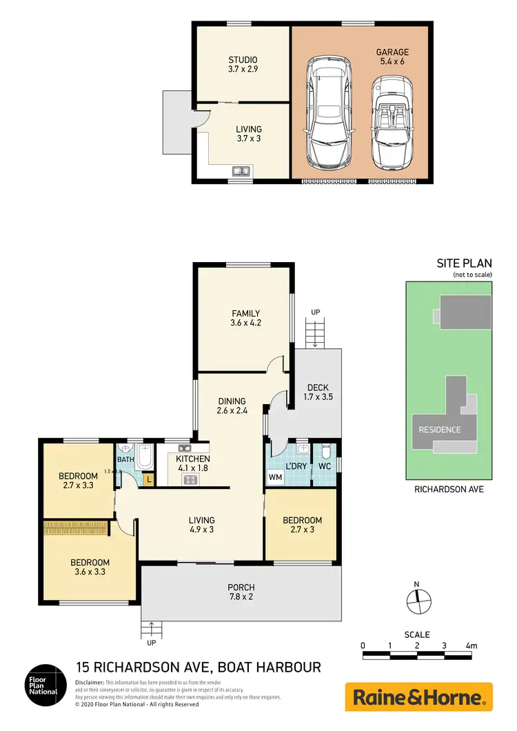 Floorplan of Homely house listing, 15 Richardson Avenue, Boat Harbour NSW 2316