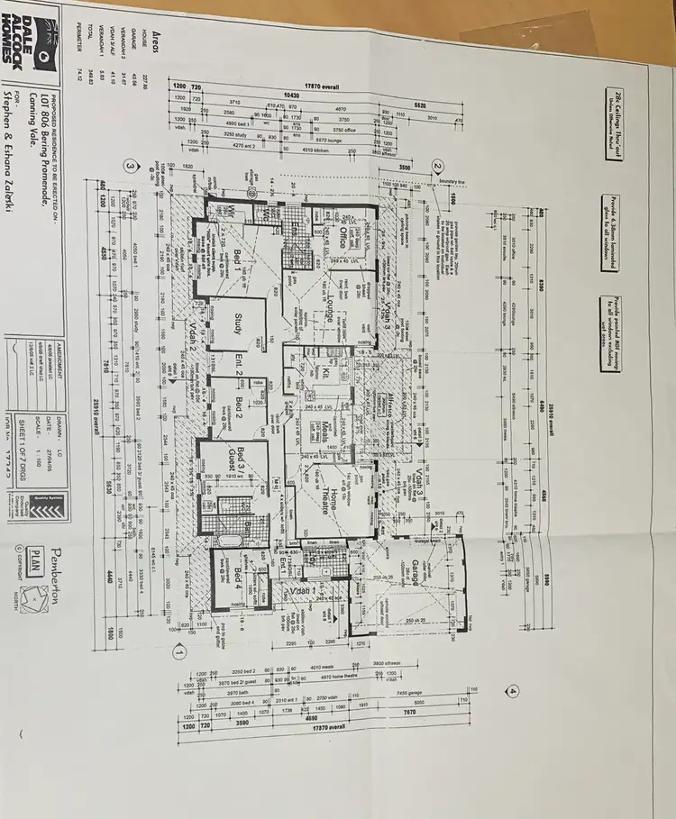 Floorplan of Homely house listing, 2 Bering Promenade, Canning Vale WA 6155