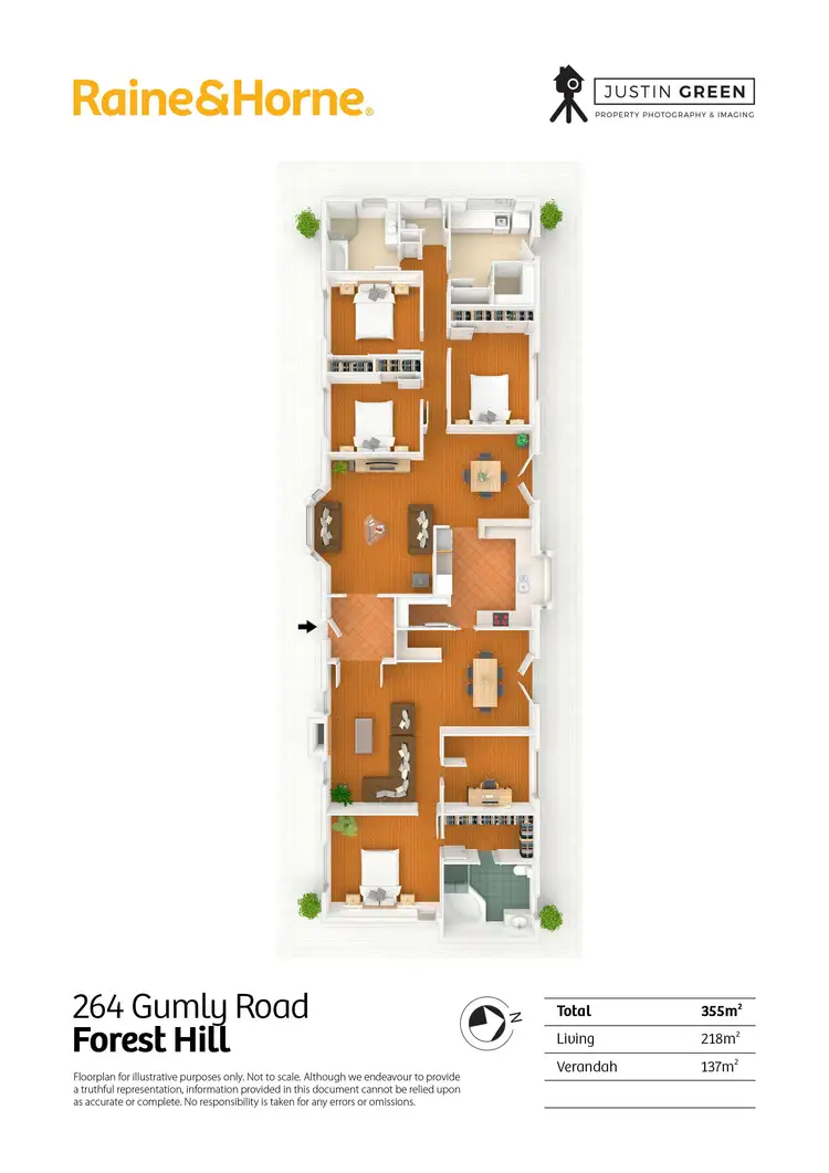 Floorplan of Homely house listing, 264 Gumly Road, Forest Hill NSW 2651