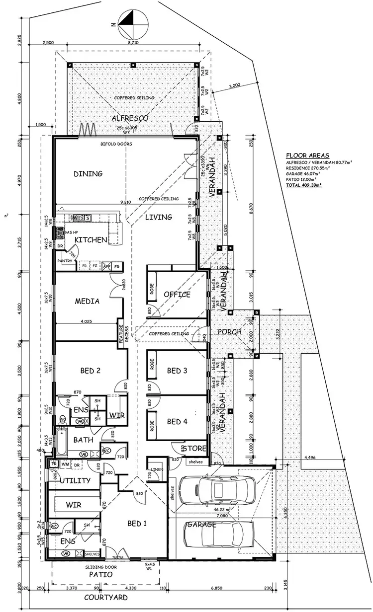 Floorplan of Homely land listing, 20 Mandalay Loop, Wandina WA 6530