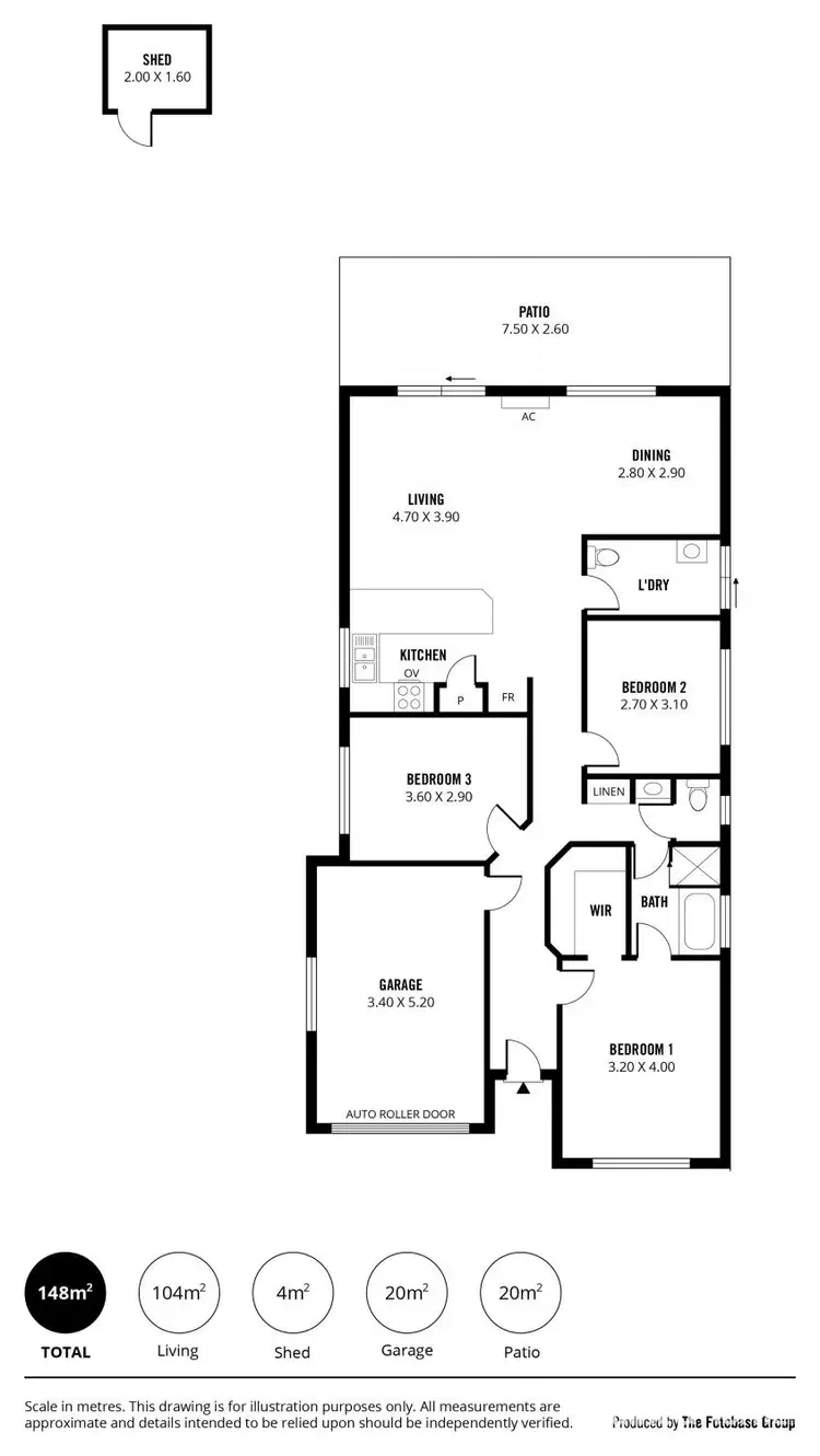 Floorplan of Homely house listing, 12A Ramsay Avenue, Seacombe Gardens SA 5047