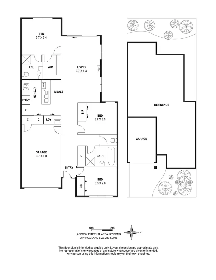 Floorplan of Homely house listing, 15 Persimmon Way, Doreen VIC 3754