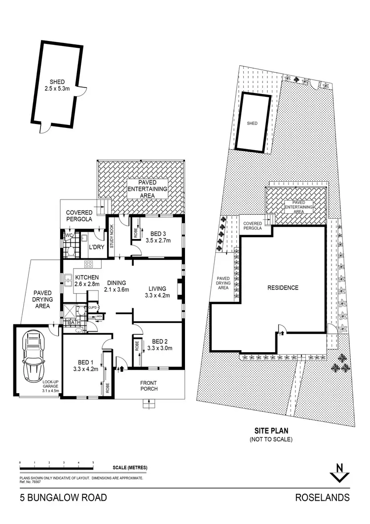 Floorplan of Homely house listing, 5 Bungalow Road, Roselands NSW 2196
