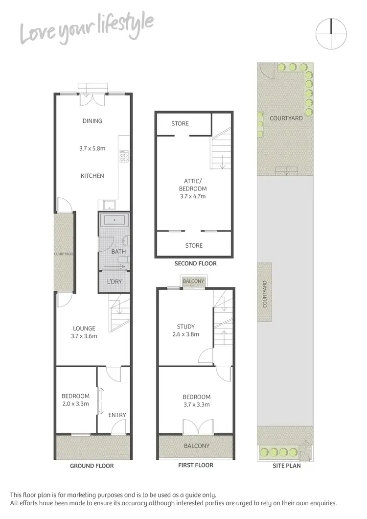 Floorplan of Homely house listing, 34 Myrtle Street, Chippendale NSW 2008